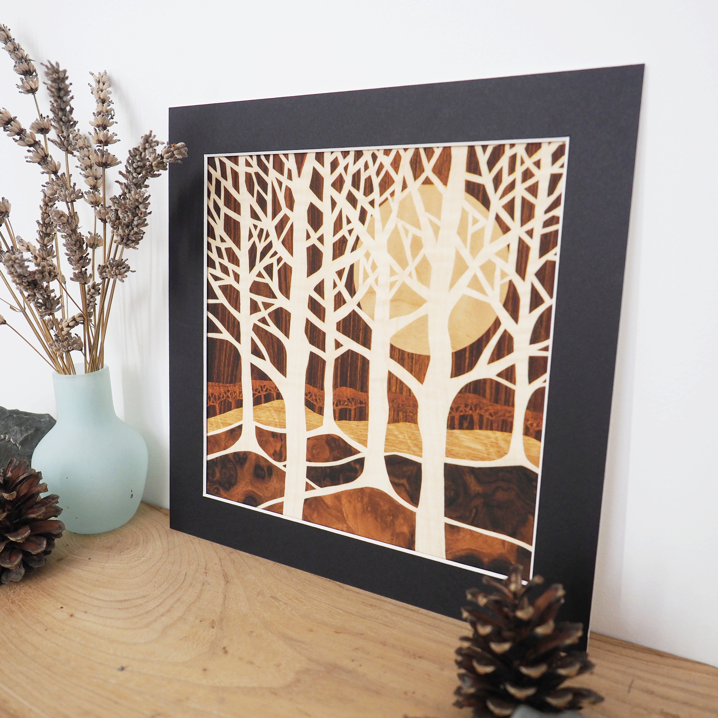 Tree Design Print Modern Tree Print Tree Wall Art Stylish Tree Prints | Etsy
