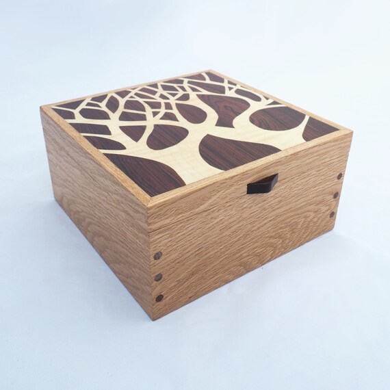 Small Wooden Jewellery Box Wooden Keepsake Box Wooden Gift Etsy UK