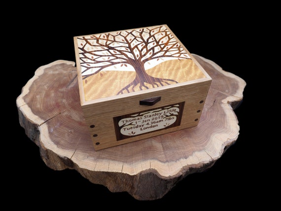 christening jewellery box