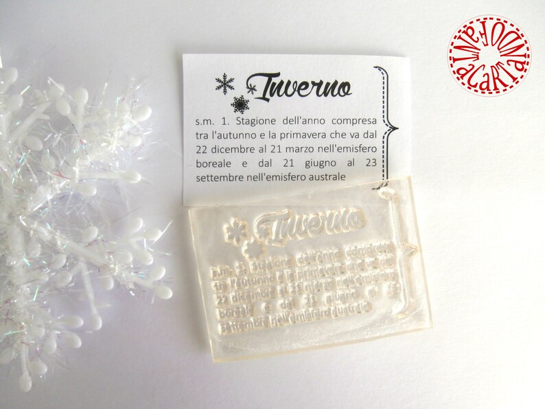 Clear quot;Winterquot; stamp Clear quot;Winterquot; stamp