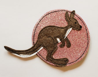Kletties school bag,Kletties,school child,back to school,KANGAROO,Klettie with kangaroo,glitter,1 piece