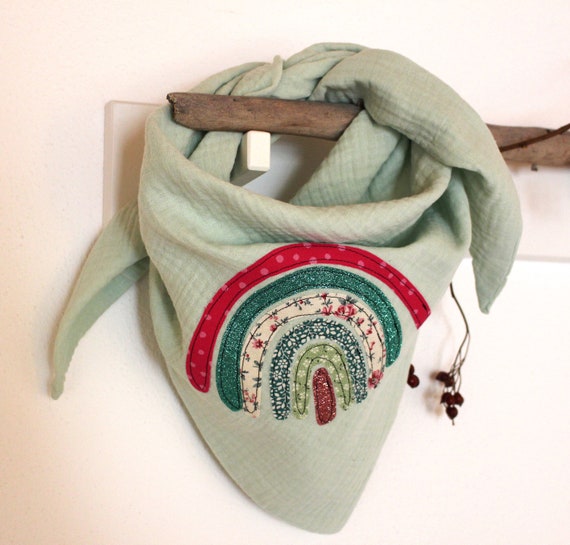 Halstuch Musselin Kinder,Musselintuch,Musselin,Tuch Herbst