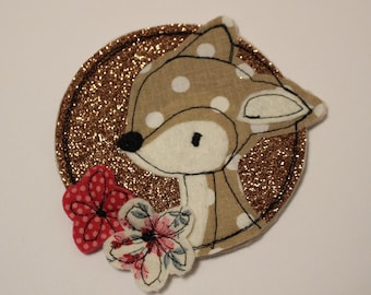 Kletties school bag,Kletties,school child,back to school,REHLEIN,Klettie with deer,glitter,1 piece