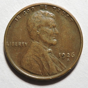 1926-S Lincoln Wheat Cent - VG or better