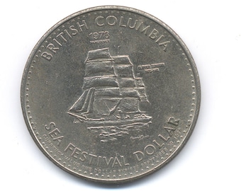 1978 Captain Cook Vancouver, BC Sea Festival Commemorative Token