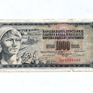 1993 Jugoslawien 1000 Dinara