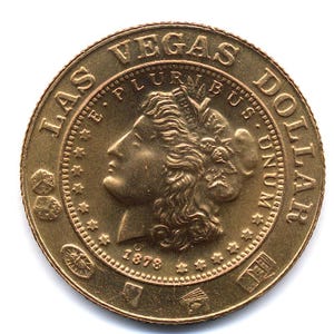 Las Vegas Dollar 1878 Morgan Design - Copy 1980
