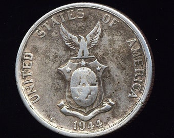 1944-S フィリピン 5 センタボス - AU/BU 状態 - 1944 S ファイブ