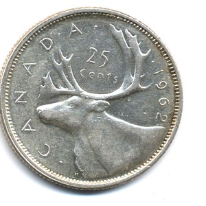 1962 Canada 25 cents Silver #2
