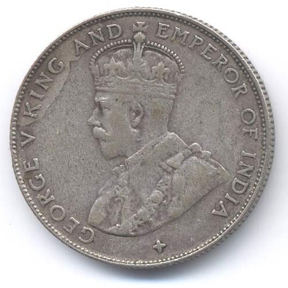 E561　1920年 50セント銀貨+・20セント銀貨・10セント銀貨海峡植民地 ヴィンテージコイン海峡植民地 50 セント 1920 シルバー