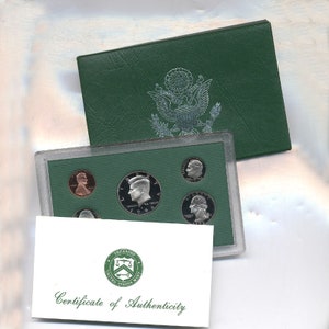 1996-S U.S. 5 Coin Mint Proof Set