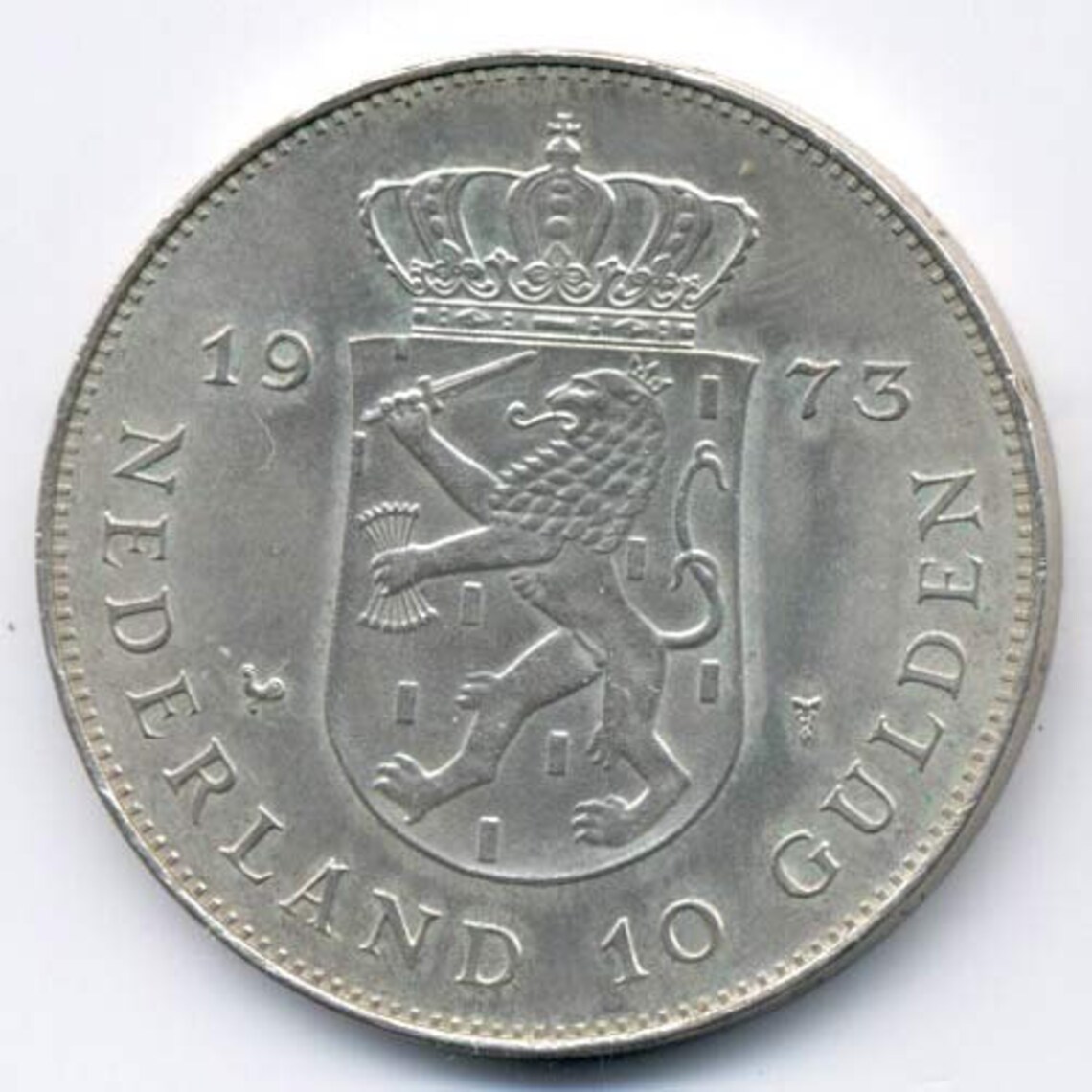 Netherlands 1973 10 Gulden Silver Coin Etsy Netherlands 1973 10 Gulden Silver Coin Etsy
