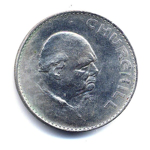 1965 Churchill Commemorative Crown in Midland Bank Sleeve