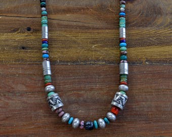 Vintage Multi-Color Necklace