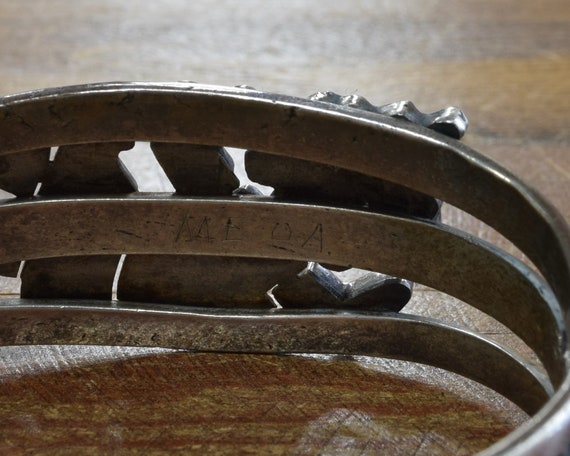 Vintage Zuni Sterling Silver and Multi-Stone Inla… - image 5