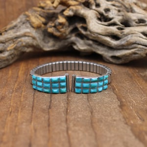 APPLE WATCHBAND/SS/Turquoise/snake/Zuni APPLE WATCHBAND SS/Turquoise Native American | eBay main image 4