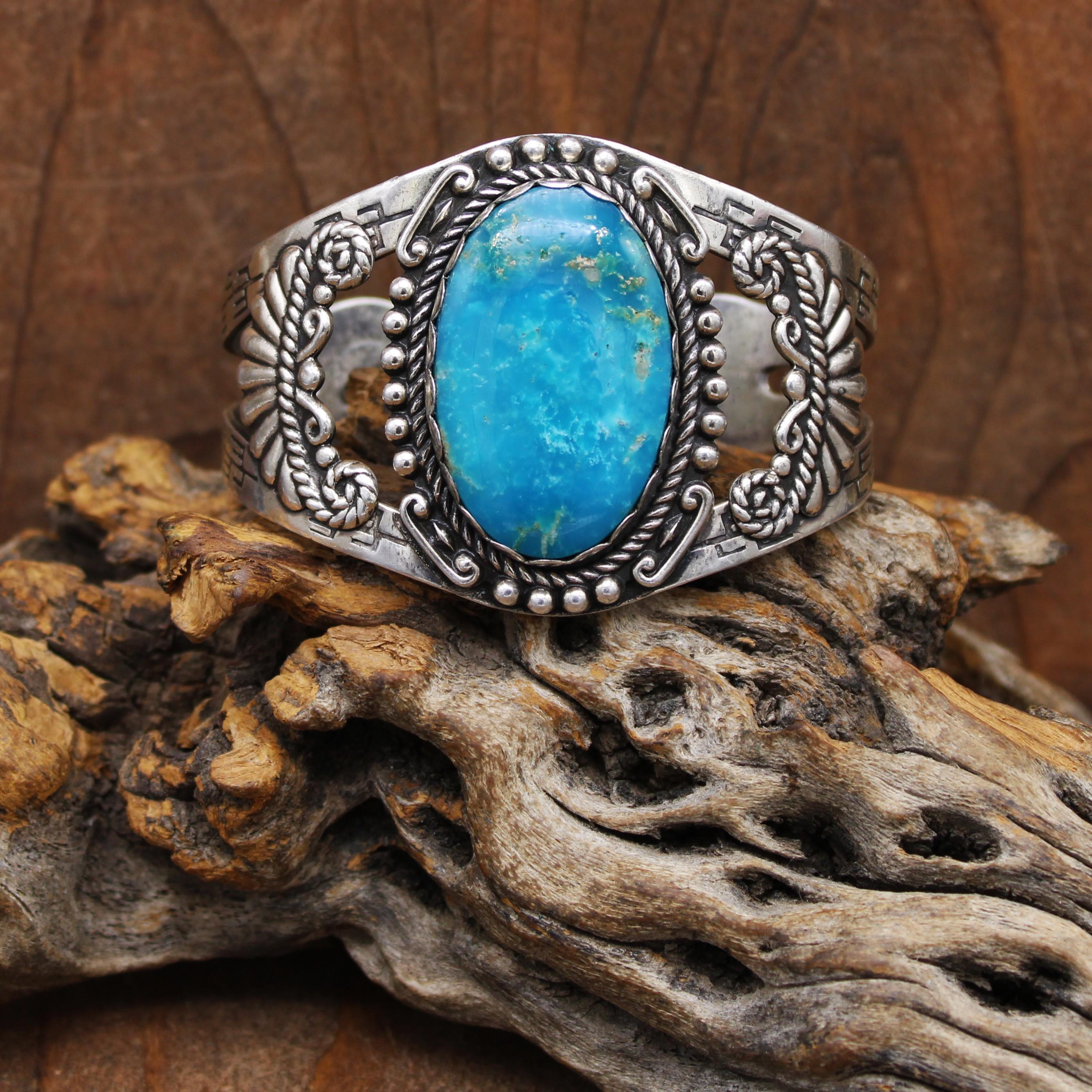 Important Vintage Navajo Blue Warrior Turquoise Sterling Native American Jewelry Silver Ring- Ben Begaye Important Vintage Navajo Blue Warrior Turquoise Sterling Native American Jewelry Silver Ring- Ben Begaye