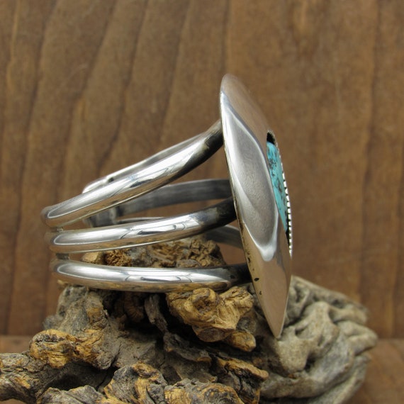 Bold Beautiful Sterling Silver Teardrop Shadow Bo… - image 3