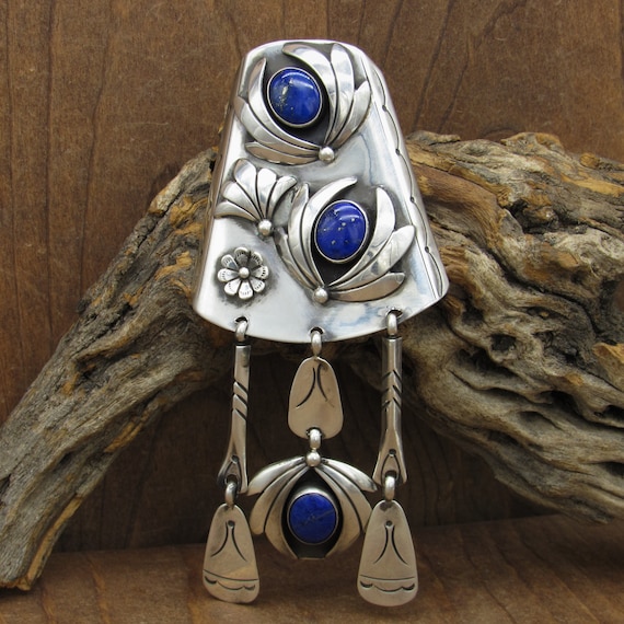 Best Vintage Native American Navajo Lapis Coral Sterling Silver Slave Bracelet Larry Moses Begay Best Vintage Native American Navajo Lapis Coral Sterling Silver Slave Bracelet Larry Moses Begay