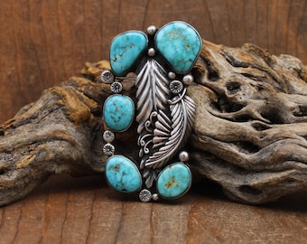 Sunshine Reeves Sterling Cuff Bracelet With Natural Pilot Mountain 