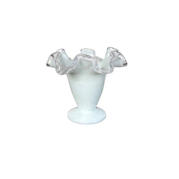 verrerie de vase Fenton vintage