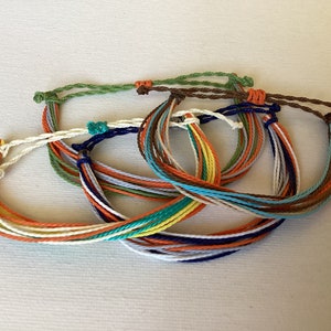 Summertime Bracelets | Waterproof Beach Bracelets | Minimalist Surfer Jewelry | Beach Outfit Accessories | Customizable Party Favors