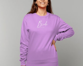 Bride EST 2024 Sweatshirt Jumper, Bridal Party Gift, Bride Gift, Bridal Shower Gift, Hen Party Gift