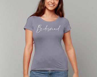 Bridesmaid EST 2024 T-Shirt, Bridal Party Gift, Bridesmaid Gift, Bridal Shower Gift, Hen Party Gift