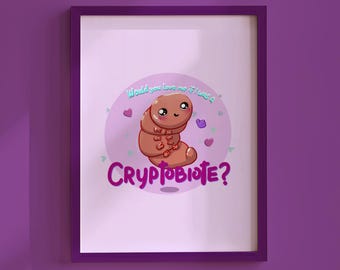 Impresión artística digital de Death Stranding Cryptobiote / Descarga instantánea inspirada en Death Stranding (tamaño A4, A3 y A5)