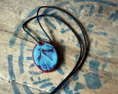 Essential OIl diffuser pendant, Aromatherapy jewelry, Terracotta Pendant, Earth Gypsy Pendant
