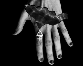 ATMA * SULFUR / SOUL silver amulet / Part of * Dimensions of Self * alchemical collection