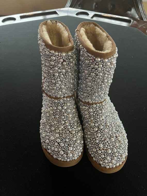 Custom Pearl Uggs 