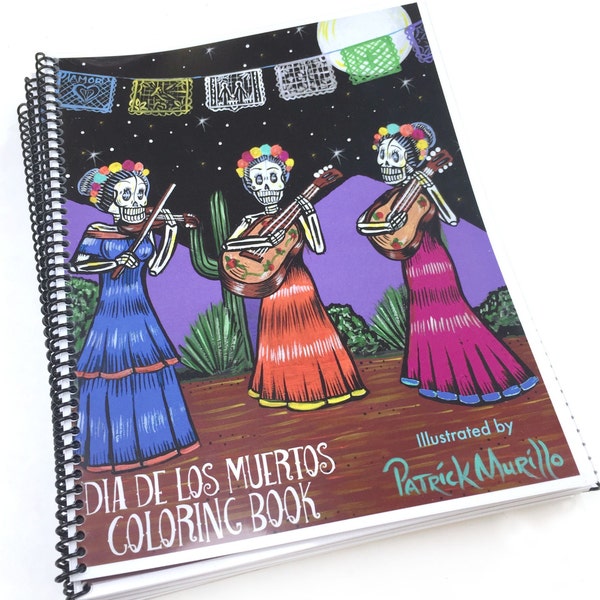 Day of the Dead Coloring Book