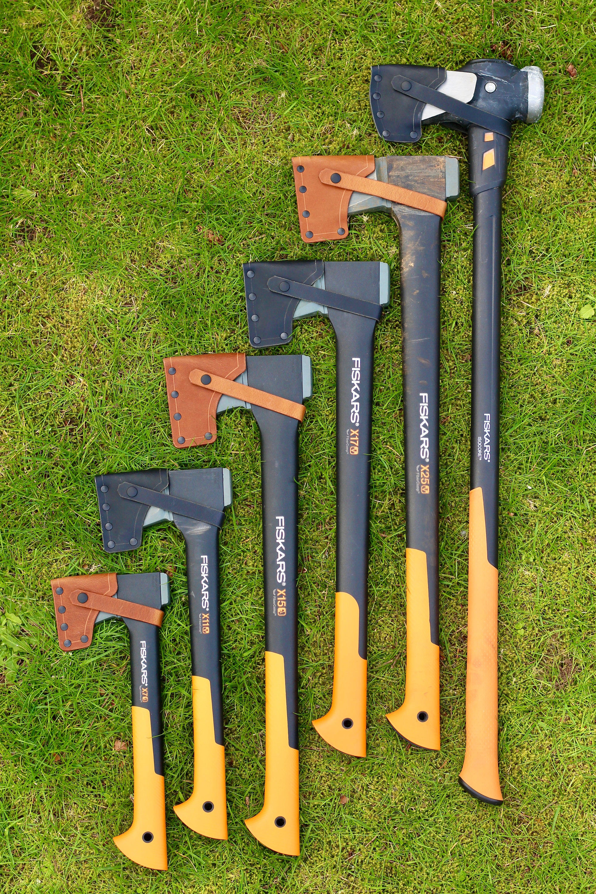 Leather Sheath for Fiskars XSeries, Maul and Norden Axes (X5, X7, X10