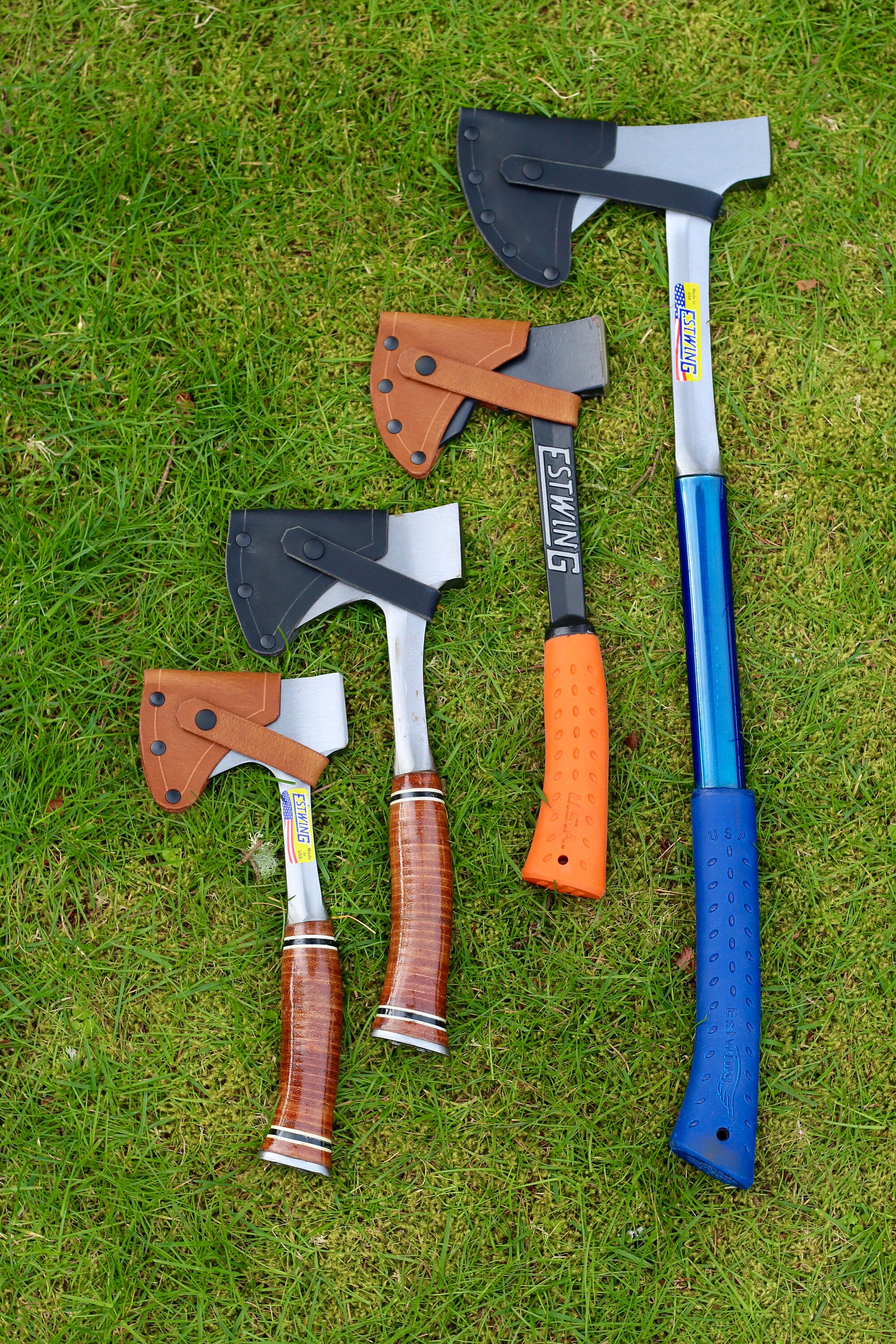 Leather Sheath for Estwing Camping and Sportsman's Axe Series (fits 12