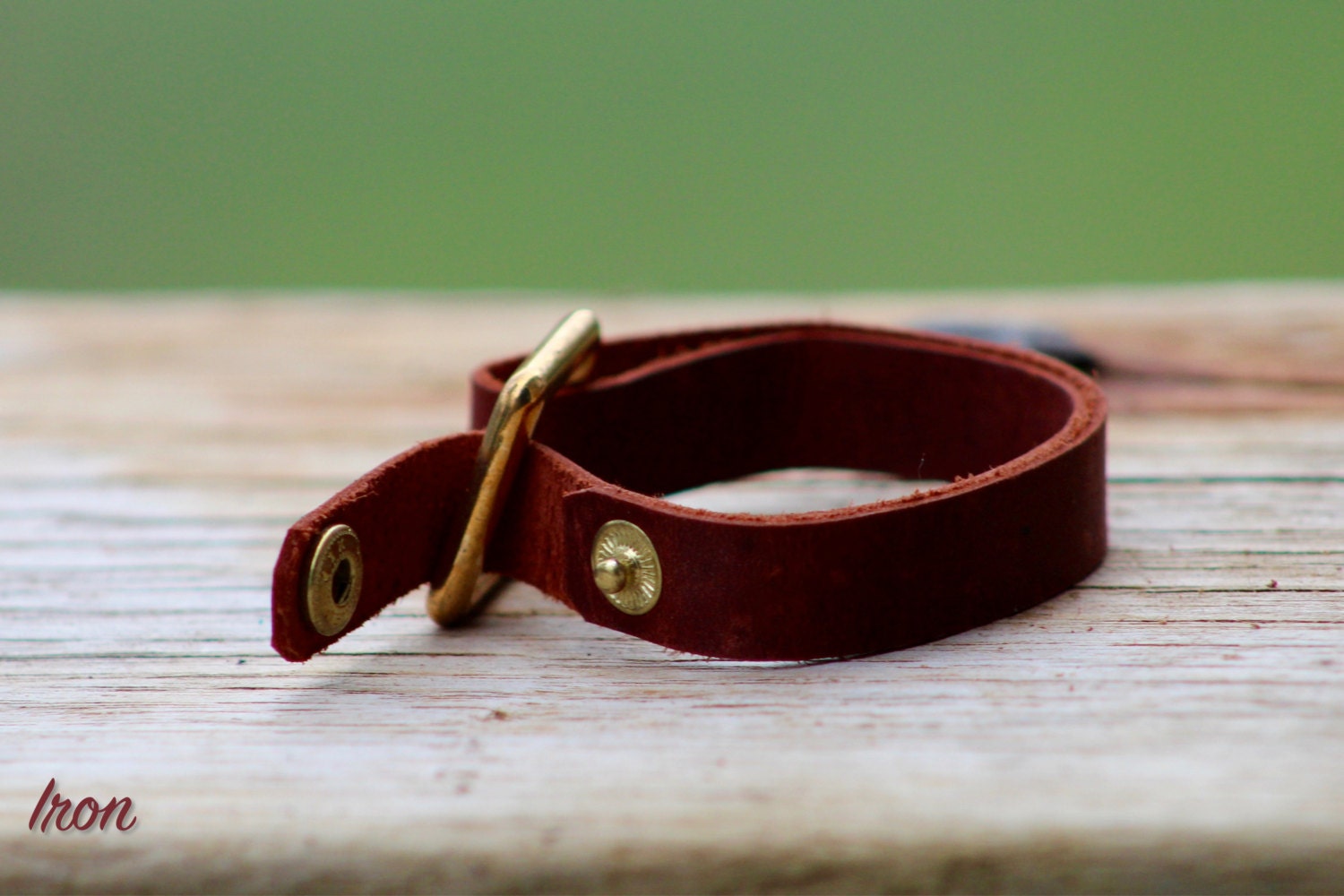 The Essential Saddle String Bracelet with Square Brass Ring 4 Colors