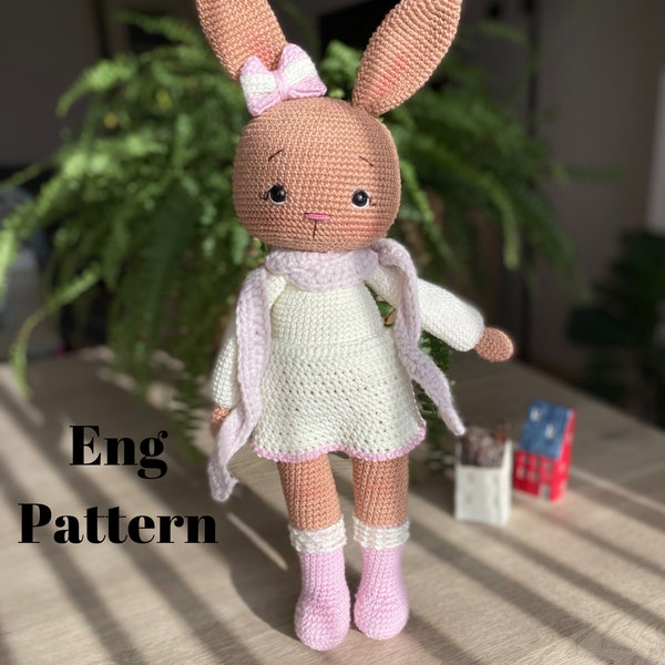 Amigurumi Häschen süßes Häkelspielzeug