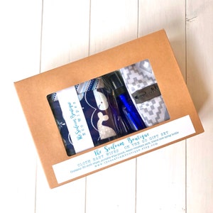 Flannel Baby Wipes Gift Set | Eco Baby Wipes | Cloth Baby Wipes | Set of 30 Wipes