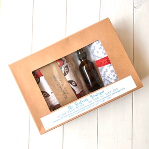 Flannel Baby Wipes Gift Set | Eco Baby Wipes | Cloth Baby Wipes | Set of 30 Wipes