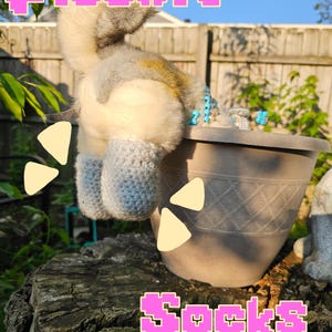 CUSTOM Emotional Support Stuffed Animal Socks ESSA Paw Covers