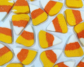 Candy Corn Bubbly Bar - Candy Corn Shaped Bubble Bar - Halloween Bubble Bath - Candy Corn Party Favors - Halloween Party Favors