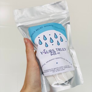 Sinus Relief Shower Steamers - Eucalyptus and Spearmint Shower Steamers - Aromatherapy Shower Fizz Eucalyptus Shower Steamers - Shower Melt