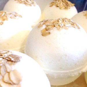 Oatmeal, Milk, and Honey Huge Bath Bombs