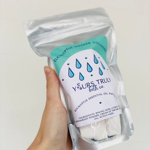 Eucalyptus Shower Steamers - Sinus Relief Shower Steamers - Aromatherapy Shower Fizz Eucalyptus Shower Steamers - Shower Melt