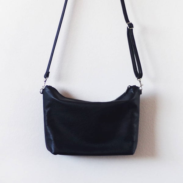 Large Crossbody Bag With Zipper Memories
