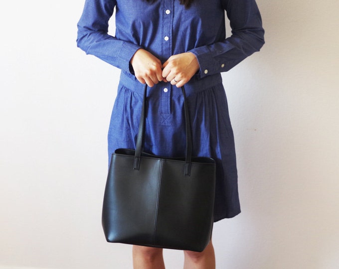 Rose Vegan Leather Weekender Tote Bag