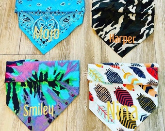 Personalized Dog Bandana
