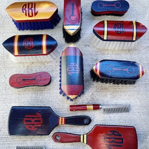 Hand Painted Custom Brush Sets
