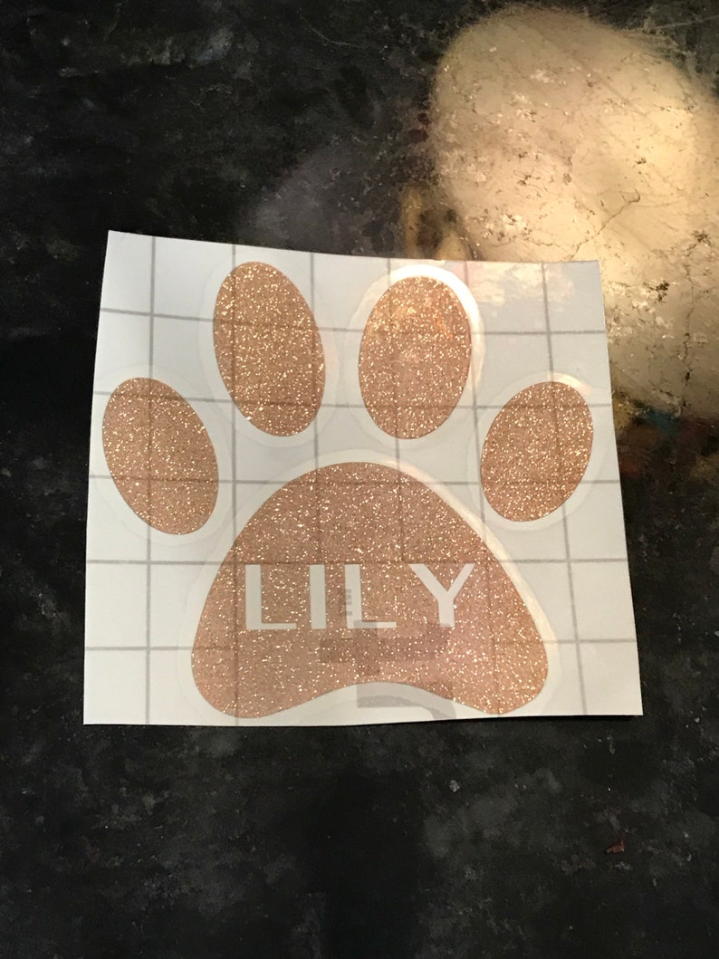 Personalized Pet Decals Etsy