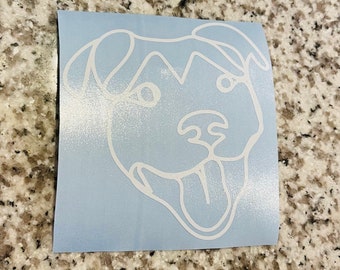 Custom Pet Portrait Decal